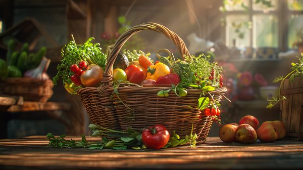 Panier en osier : charme et utilité au quotidien